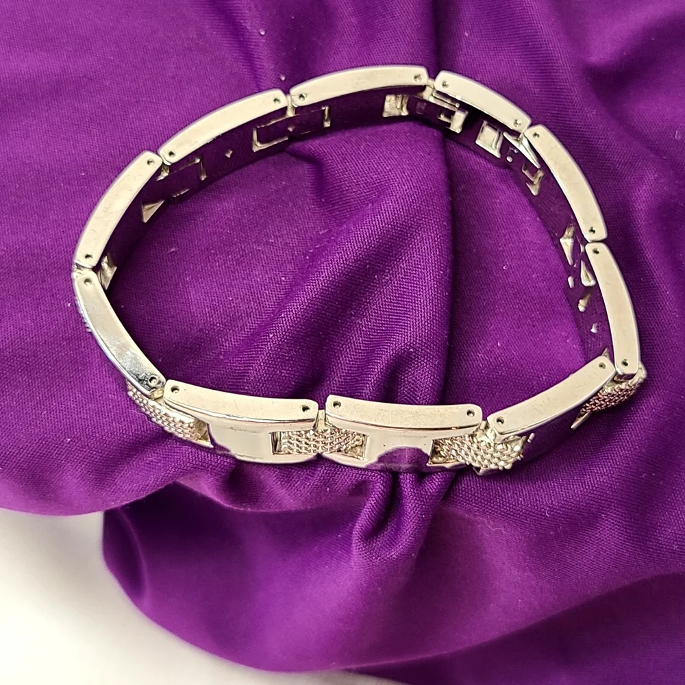 Mens Stainless Steel Link Bracelet